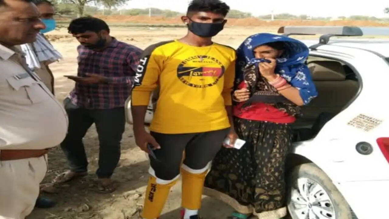 राजस्थान से लड़की को भगाकर ला रहा था युवक, हरियाणा पुलिस ने मुस्तैदी से पकड़ा,
