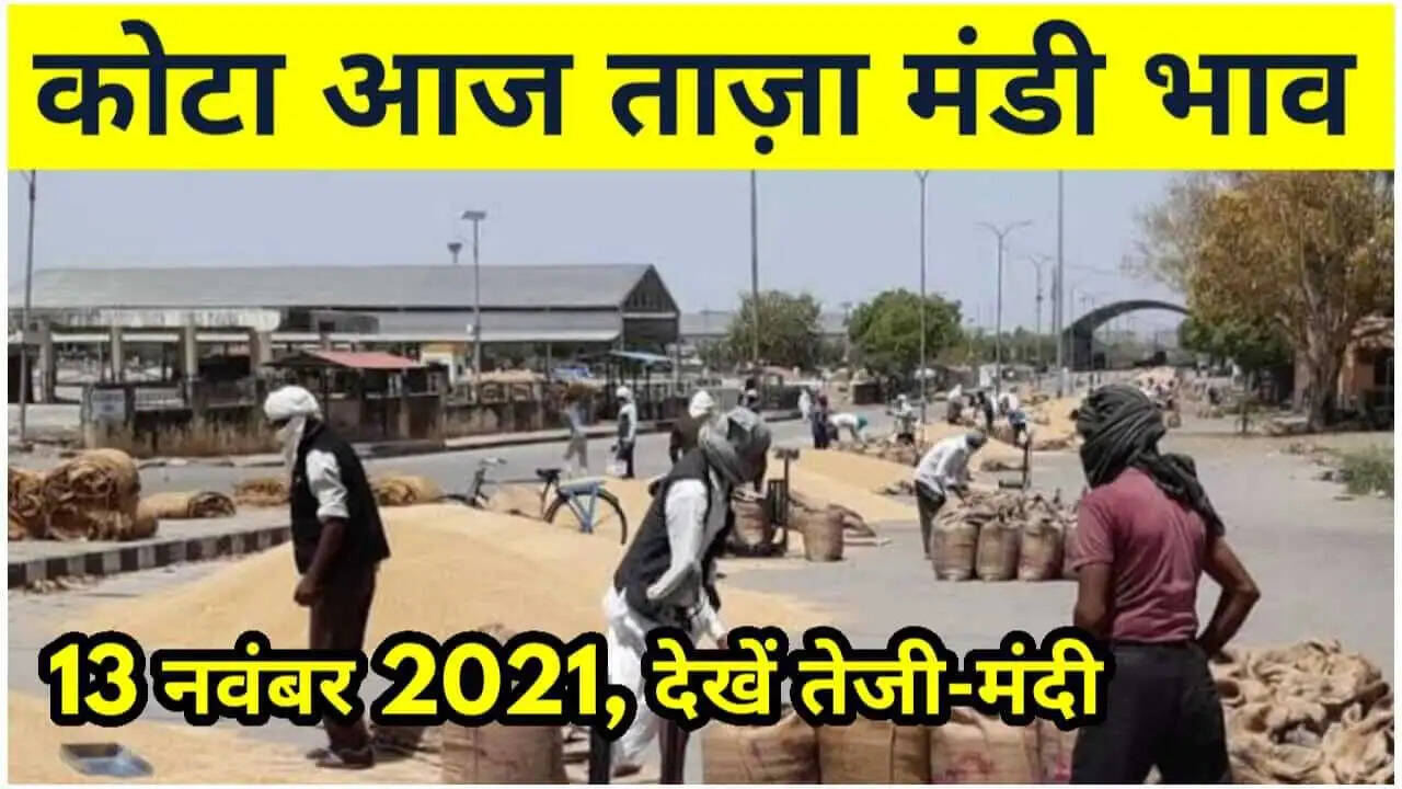 कोटा मंडी भाव 13 नवंबर 2021 , Kota Mandi Bhav 13 November 2021