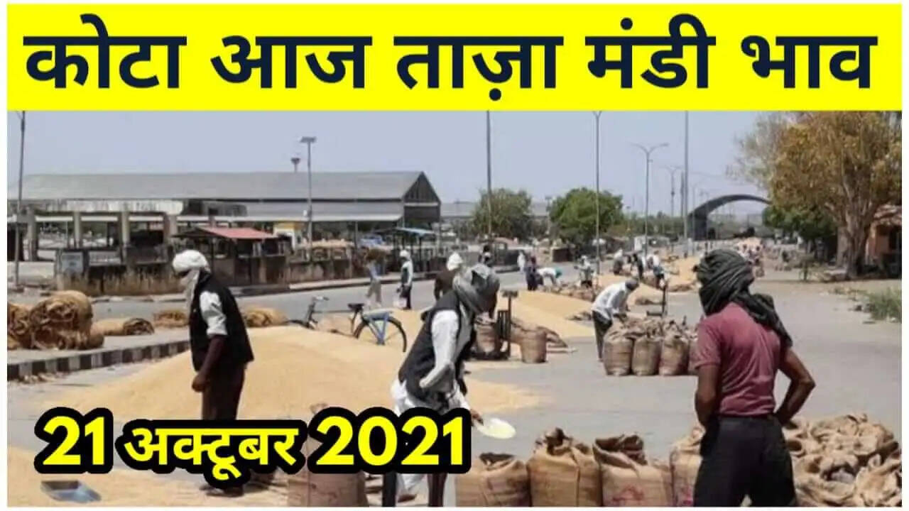 कोटा मंडी भाव 21 अक्टूबर 2021 , Kota Mandi Bhav 21 October 2021