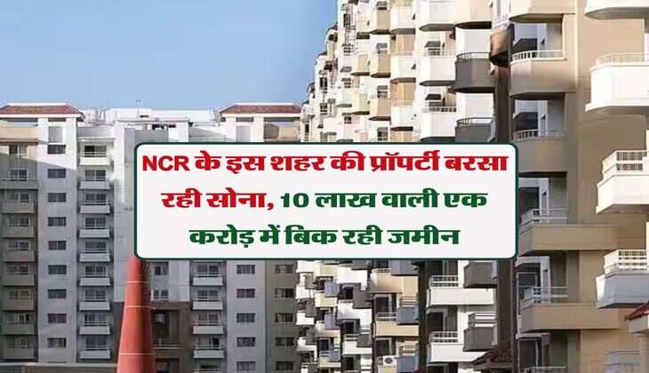 NCR के इस शहर की प्रॉपर्टी बरसा रही सोना, 10 लाख वाली एक करोड़ में बिक रही जमीन