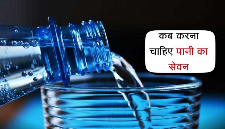 कब करना चाहिए पानी का सेवन, सही शेड्यूल के बारे में नहीं आपको भी जानकारी 