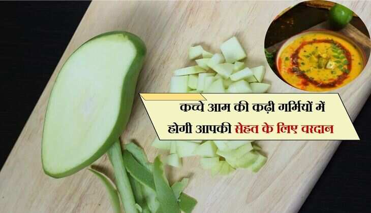 Kadhi Recipe: कच्चे आम की कढ़ी गर्मियों में होगी आपकी सेहत के लिए वरदान, बेहद आसान चटपटी रेसिपी करें नोट