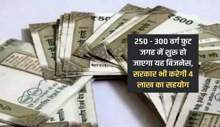 250 - 300 वर्ग फुट जगह में शुरू हो जाएगा यह बिजनेस, सरकार भी करेगी 4 लाख का सहयोग 