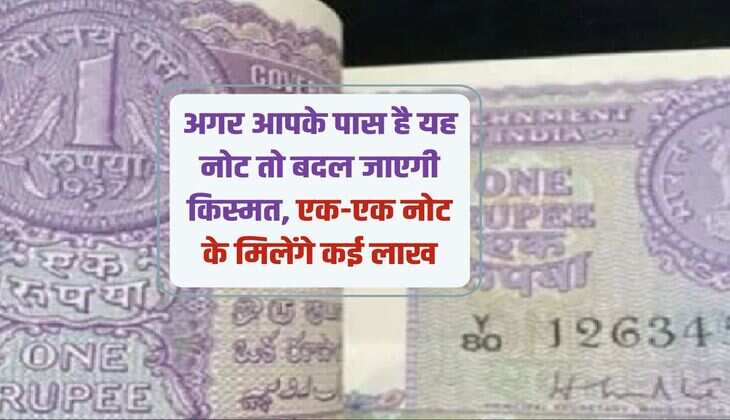Old Note : अगर आपके पास है यह नोट तो बदल जाएगी किस्मत, एक-एक नोट के मिलेंगे कई लाख