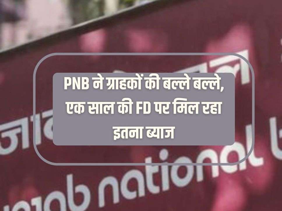 PNB scolds customers, getting so much interest on one year FD