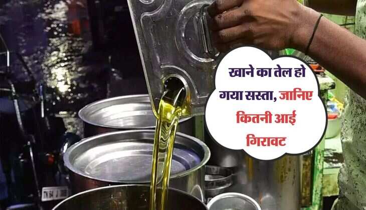 Edible Oil Rate: खाने का तेल हो गया सस्ता, जानिए कितनी आई गिरावट