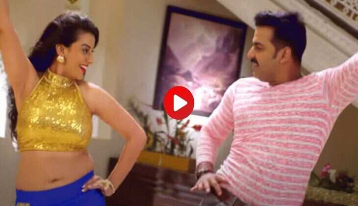 Bhojpuri : ‘ललईया चूस राजा जी’ पर अक्षरा और पवन सिंह की सारी हदें पार