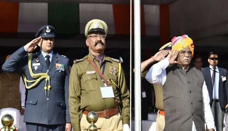 उदयपुर में उत्साह और उमंग के साथ मनाया गया 76वां गणतंत्र दिवस का राज्य स्तरीय समारोह
