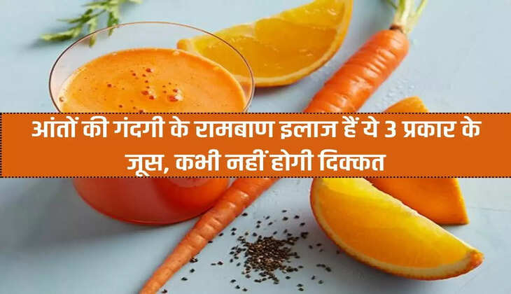 These 3 types of juices are a panacea for intestinal dirt, you will never have any problems.