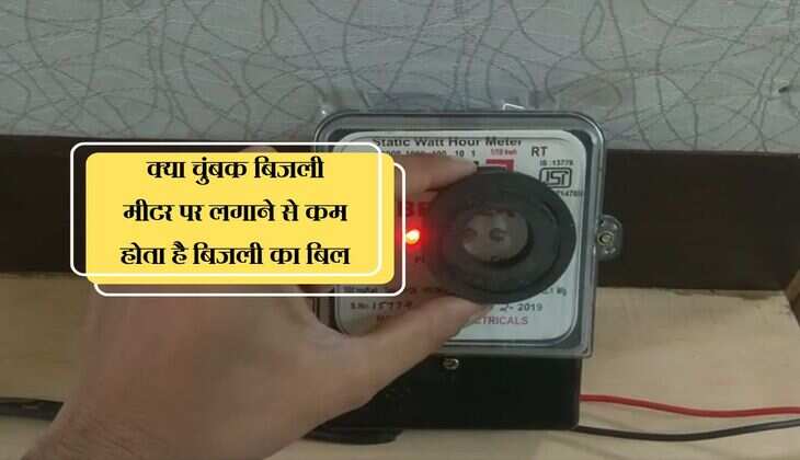 Electricity Meter Magnet :क्या चुंबक बिजली मीटर पर लगाने से कम होता है बिजली का बिल, इस बात में कितनी सच्चाई