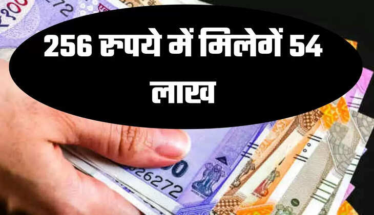 256 रुपये में मिलेगें 54 लाख