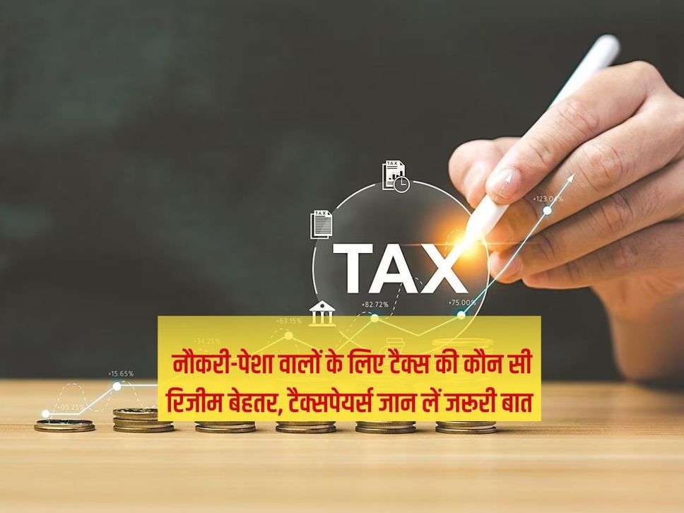 Old Vs New Tax Regime: नौकरी-पेशा वालों के लिए टैक्स की कौन सी रिजीम बेहतर, टैक्सपेयर्स जान लें जरूरी बात