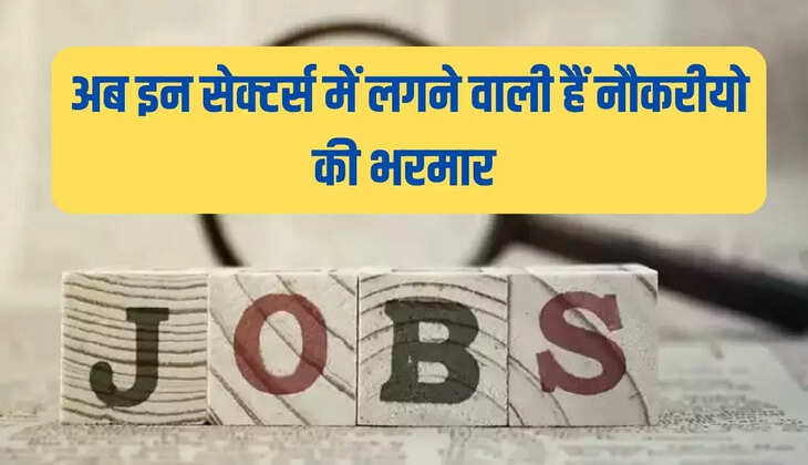  अब इन सेक्टर्स में लगने वाली हैं नौकरीयो की भरमार