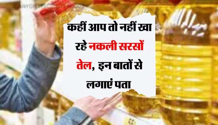 sarso tel : कहीं आप तो नहीं खा रहे नकली सरसों तेल, इन बातों से लगाएं पता 