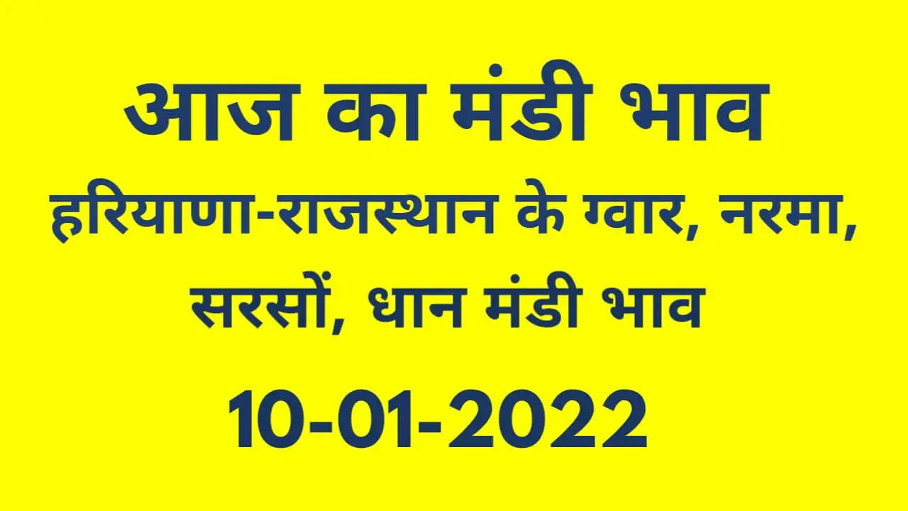Nohar Adampur Mandi Bhav 10 January 2022