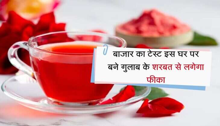 Rose Syrup Recipe: बाजार का टेस्ट इस घर पर बने गुलाब के शरबत से लगेगा फीका, आएगी इंस्टेंट ताजगी और एनर्जी 