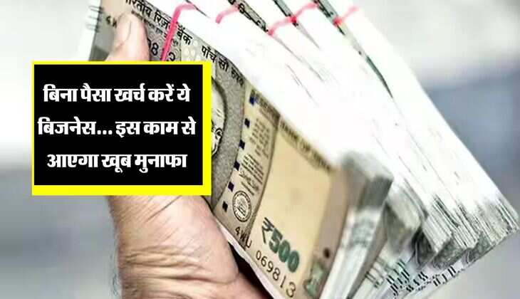 Business idea: बिना पैसा खर्च करें ये बिजनेस... इस काम से आएगा खूब मुनाफा