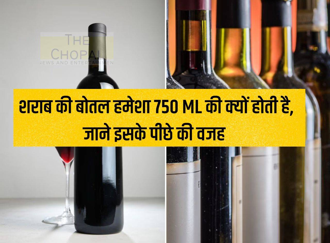 Wine Beer: Why is the wine bottle always of 750 ML, know the reason behind it