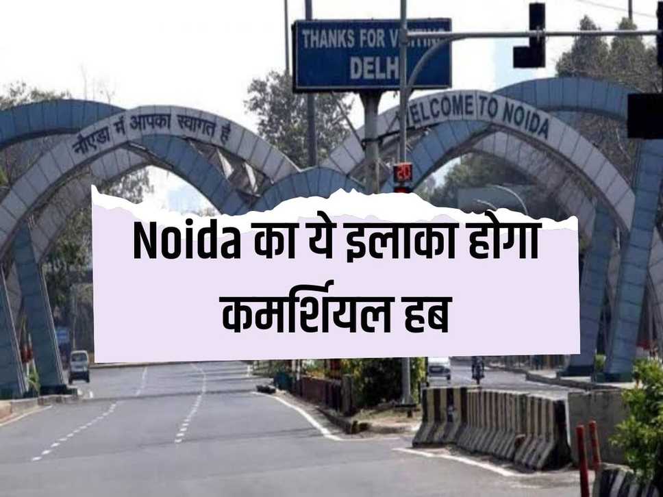 This area of ​​Noida will be a commercial hub