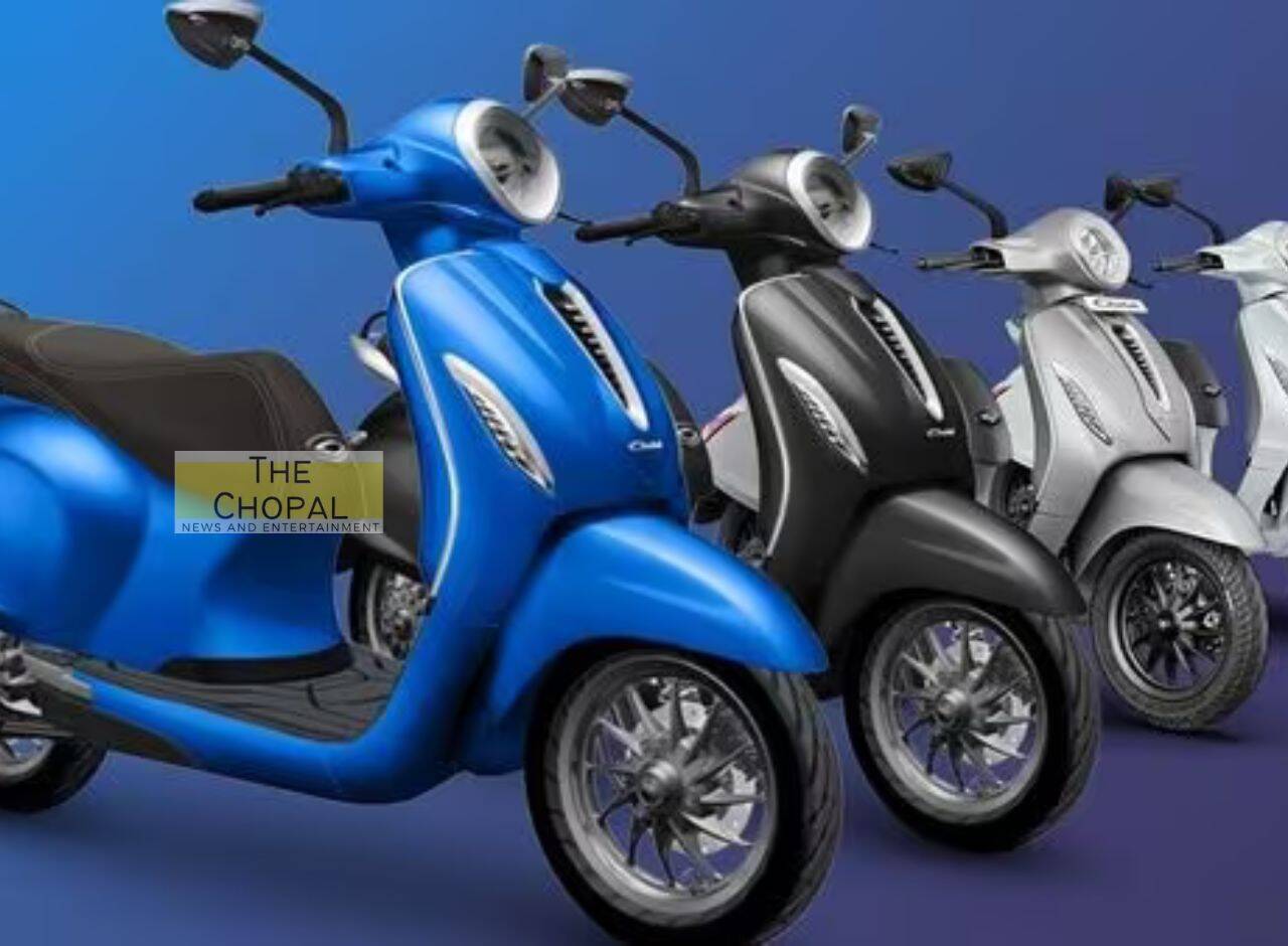 bajaj electric scooter showroom