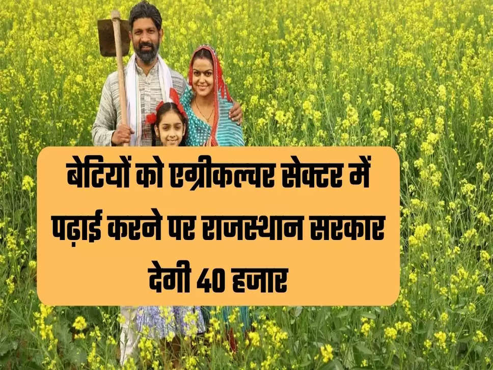 Agriculture News, Agriculture Scheme, Government Scheme, Rajasthan Govt, Rajasthan Agriculture, Rajasthan Scheme, Girl Child Studying Agriculture, Agriculture Studies, Agriculture Studies, Scholarship Chhatra Protsahan Yojana,,राजस्थान सरकार, राजस्थान कृषि, राजस्थान योजना, सरकारी योजना, कृषि अध्ययनरत बालिका, कृषि अध्ययन, कृषि अध्ययन, छात्रवृत्ति छात्र प्रोत्साहन योजना, कृषि समाचार, कृषि योजना"