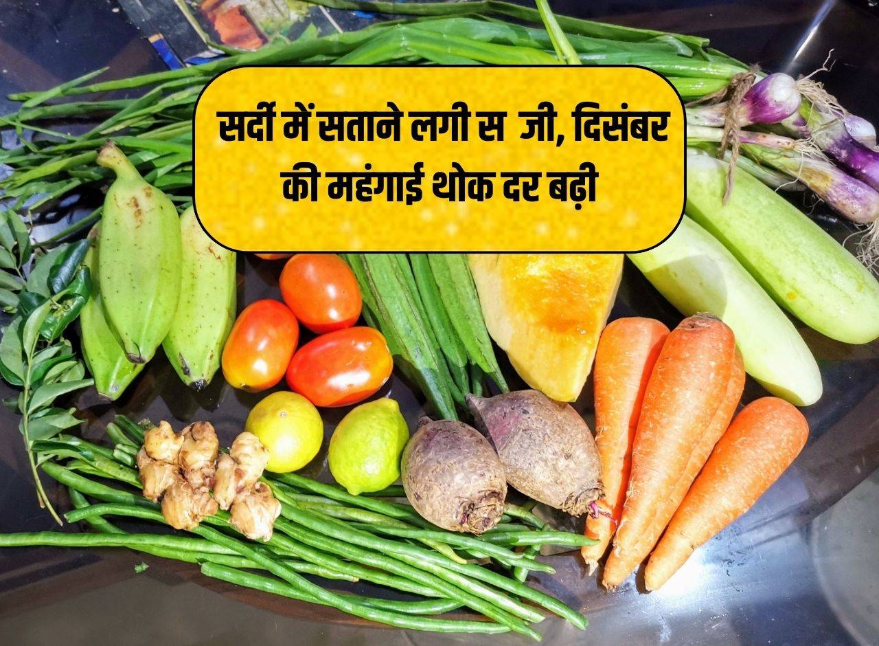 WPI Inflation: सर्दी में सताने लगी सब्जी, दिसंबर की महंगाई थोक दर बढ़ी