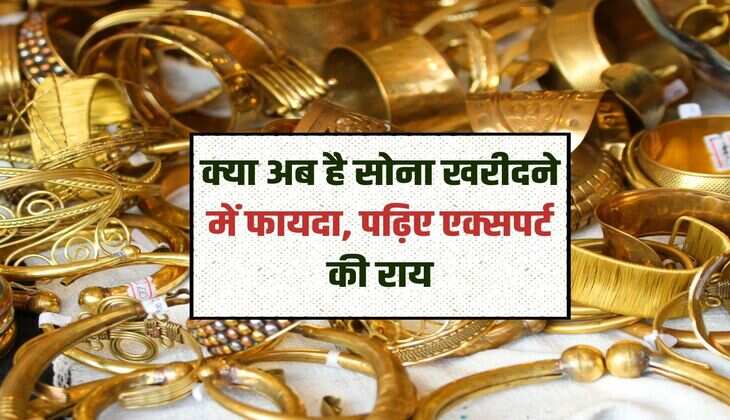 क्या अब है सोना खरीदने में फायदा, पढ़िए एक्सपर्ट की राय 
