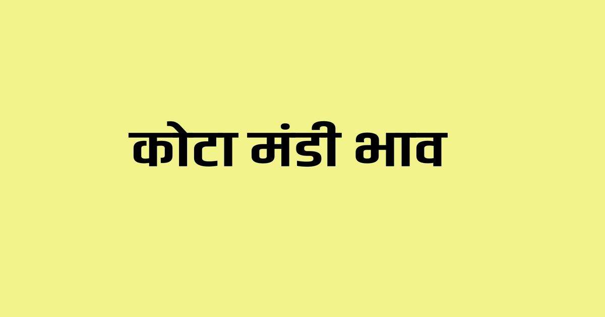 कोटा मंडी भाव 11 फरवरी 2024 : चना में उछाल जारी, धान कीमतों में गिरावट