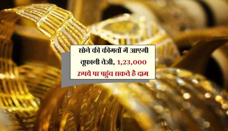 Tariff war: सोने की कीमतों में आएगी तूफ़ानी तेजी, 1,23,000 रुपये पर पहुंच सकते है दाम 