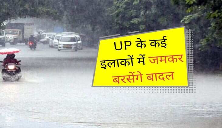 UP के कई इलाकों में जमकर बरसेंगे बादल, मॉनसूनी बारिश का साफ़ दिखेगा असर 