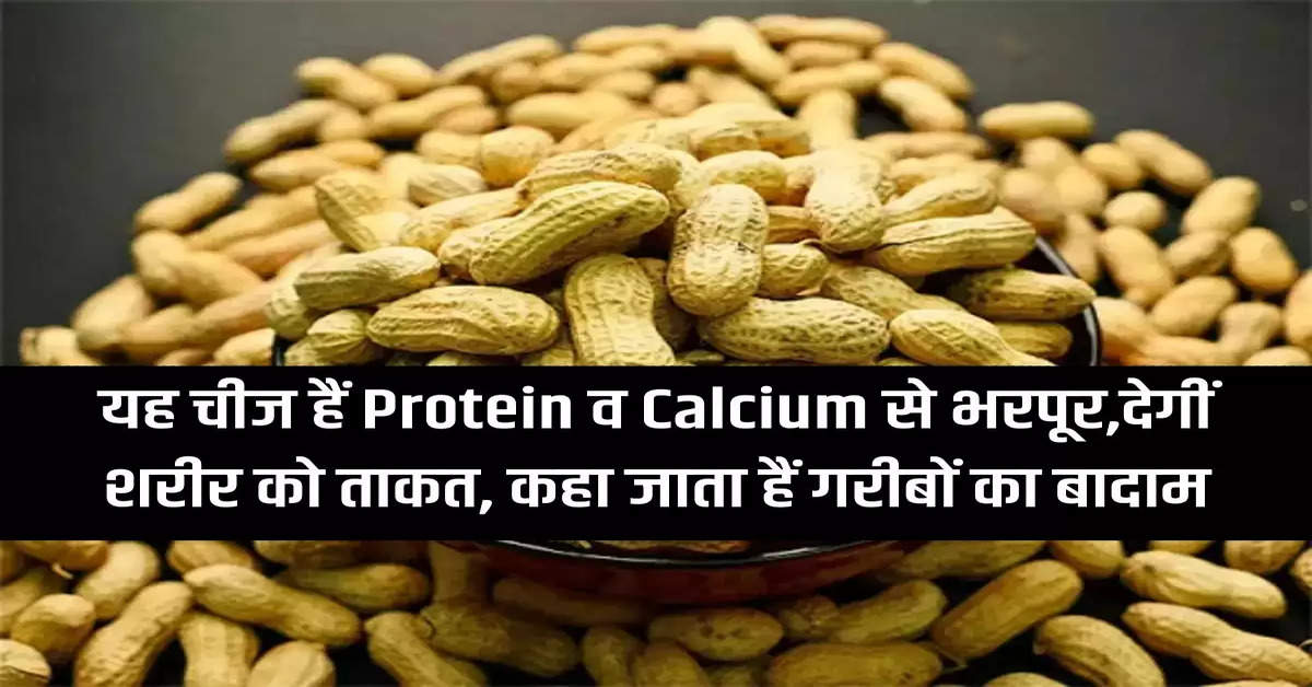 यह चीज हैं Protein व Calcium से भरपूर,देगीं शरीर को ताकत, कहा जाता हैं गरीबों का बादाम