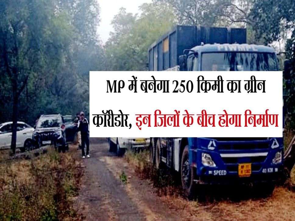 MP में बनेगा 250 किमी का ग्रीन कॉरीडोर, इन जिलों के बीच होगा निर्माण 