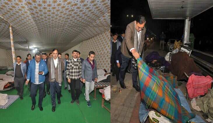 Jaipur News: सीएम भजन लाल ने शहर में रैन बसेरे का निरिक्षण किया, अधिकारियों को दिए निर्देश