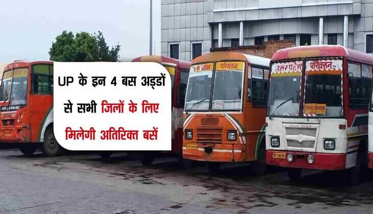 UP के इन 4 बस अड्डों से सभी जिलों के लिए मिलेगी अतिरिक्त बसें, दिवाली पर परिवहन विभाग ने कसी कमर
