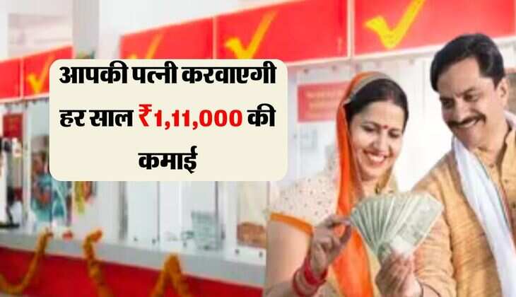 आपकी पत्नी करवाएगी हर साल ₹1,11,000 की कमाई, बस करना होगा छोटा सा काम 