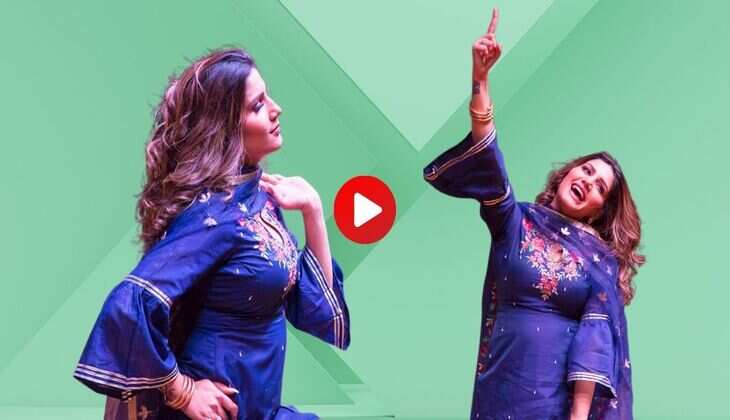 Sapna Choudhary Dance : "ठेके आली गली" गाने पर सपना का डांस कर रहा मदहोश 