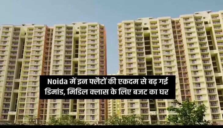 Noida में इन फ्लैटों की एकदम से बढ़ गई डिमांड, मिडिल क्लास के लिए बजट का घर 