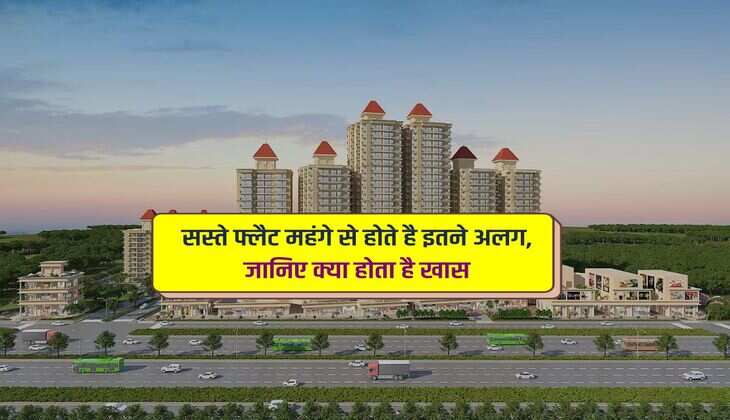 Expensive and Cheap Flat : सस्ते फ्लैट महंगे से होते है इतने अलग, जानिए क्या होता है खास