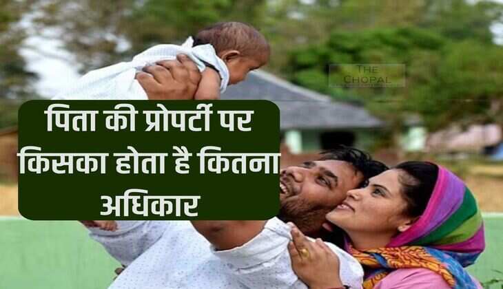 Who has how much right on father's property, know the law
