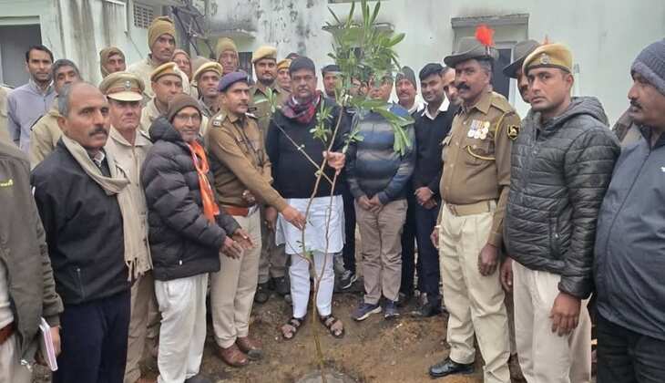 Alwar News: वन मंत्री ने किया अलवर स्थित गढी सवाईराम वन नाका का निरीक्षण