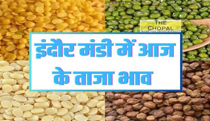 Indore Mandi Bhav: Rise in the price of gram, rise in wheat and flour also, know the latest mandi price