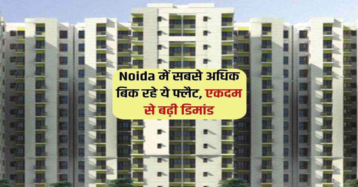 Noida में सबसे अधिक बिक रहे ये फ्लैट, एकदम से बढ़ी डिमांड, मिडिल क्लास के बजट से बाहर यह घर 