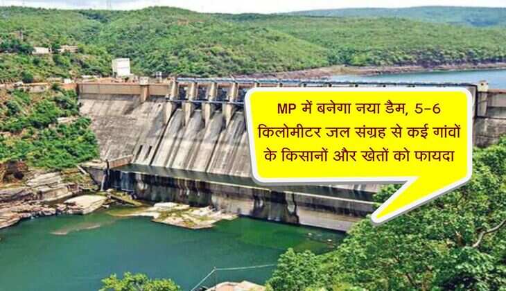 MP में बनेगा नया डैम, 5-6 किलोमीटर जल संग्रह से कई गांवों के किसानों और खेतों को फायदा