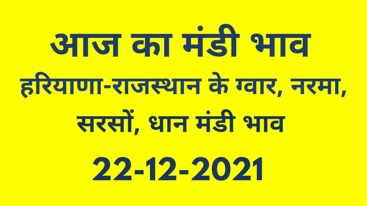 Nohar Adampur Mandi Bhav 22 December 2021